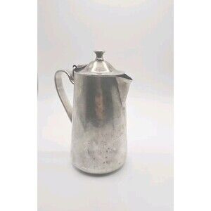 Vintage D.W. Haber and Son NY 6oz Silver Plated Creamer Heavey